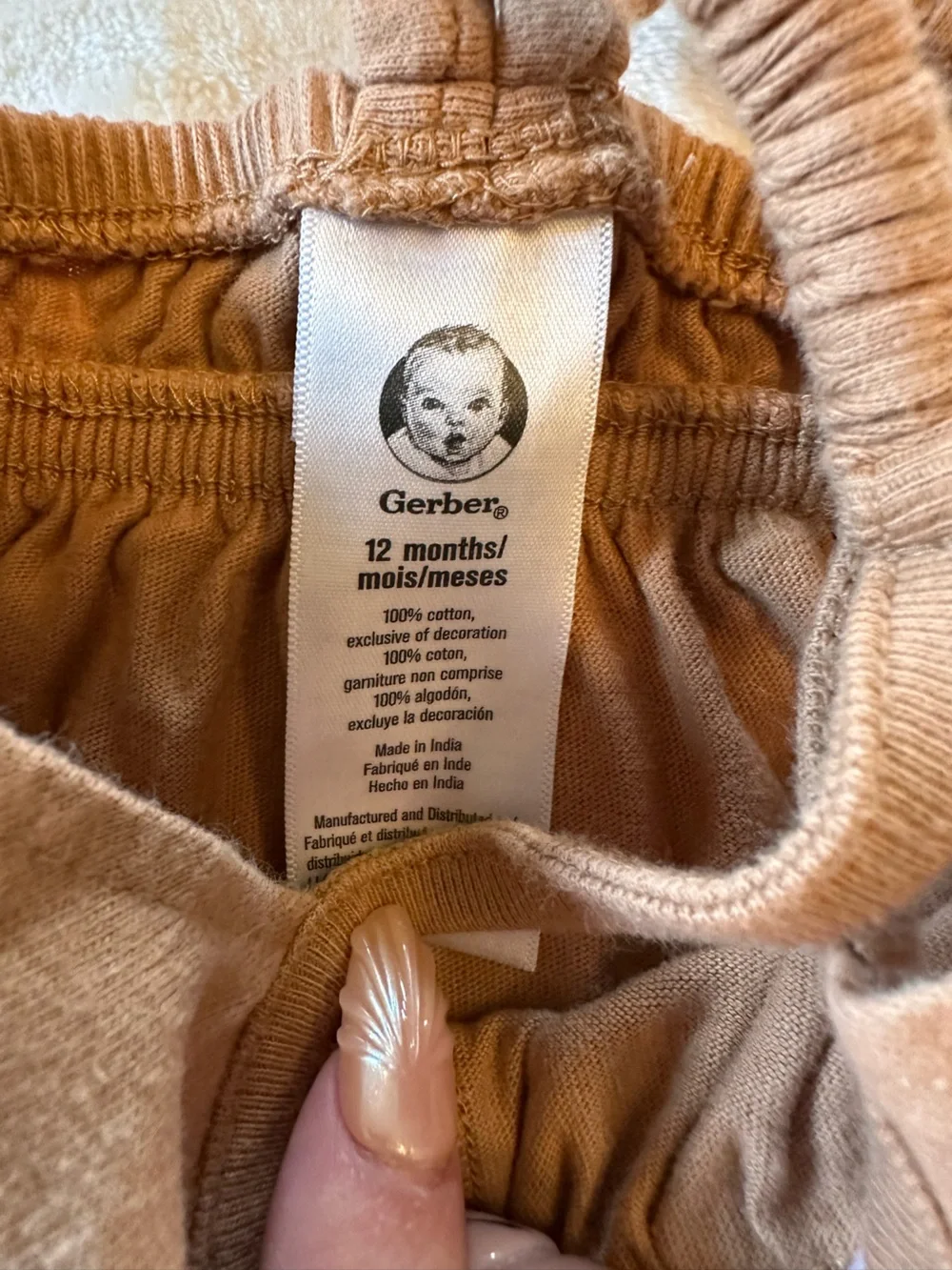 12M Gerber & Multi Brand Baby Girl Clothing Lot